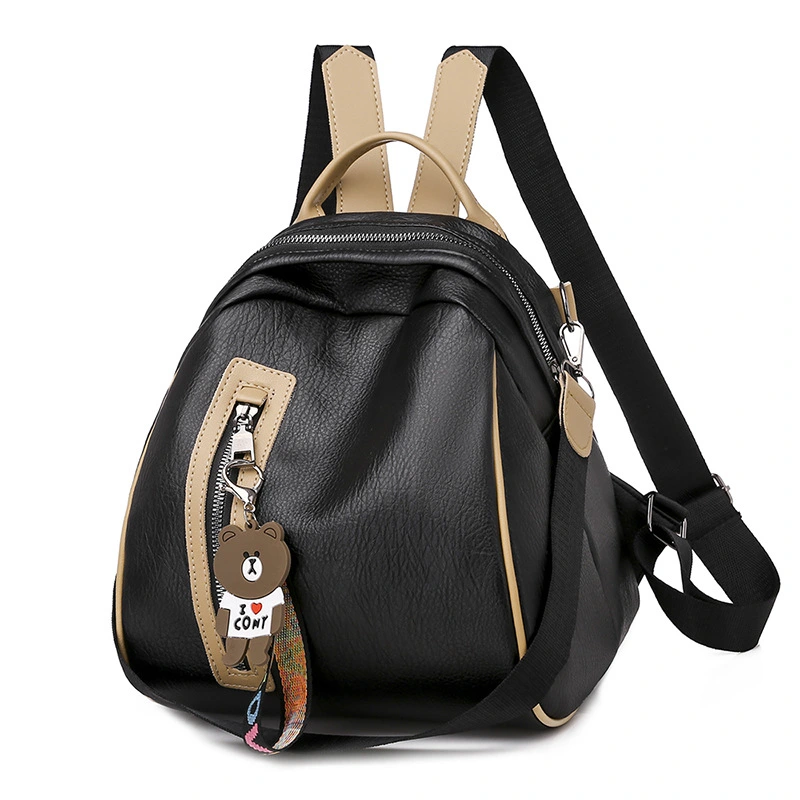 Shell Backpack Manufacturers Wholesale Pendant Bear College Style European And American Fashion Handbags