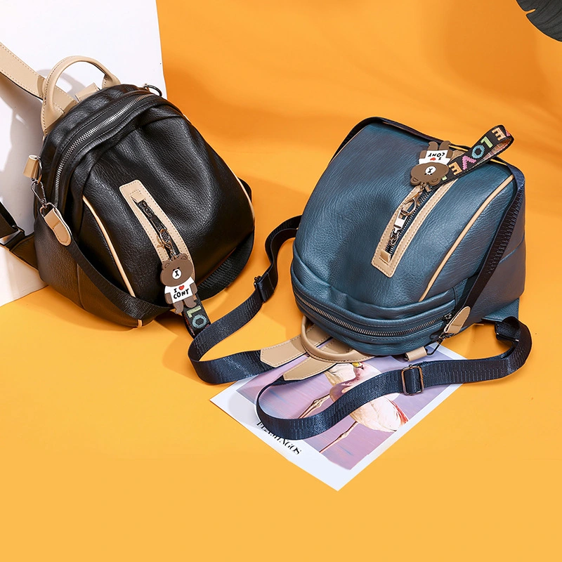 Shell Backpack Manufacturers Wholesale Pendant Bear College Style European And American Fashion Handbags