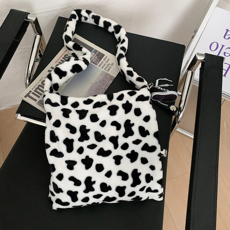 Autumn And Winter Japanese Plush Chic All-Match Cute Student Bag