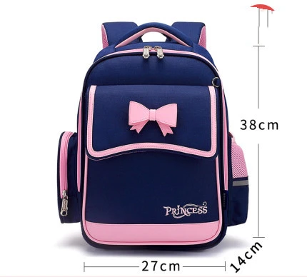 Babudou Schoolbag For Primary School Girls Grade 1-3-6 Children'S Bag 8-12 Girls' Light Double Blind Bag 5