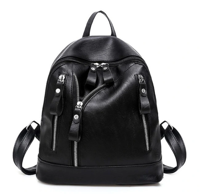 Fashion All-match Female Backpack Simple Student Backpack Female School Bag