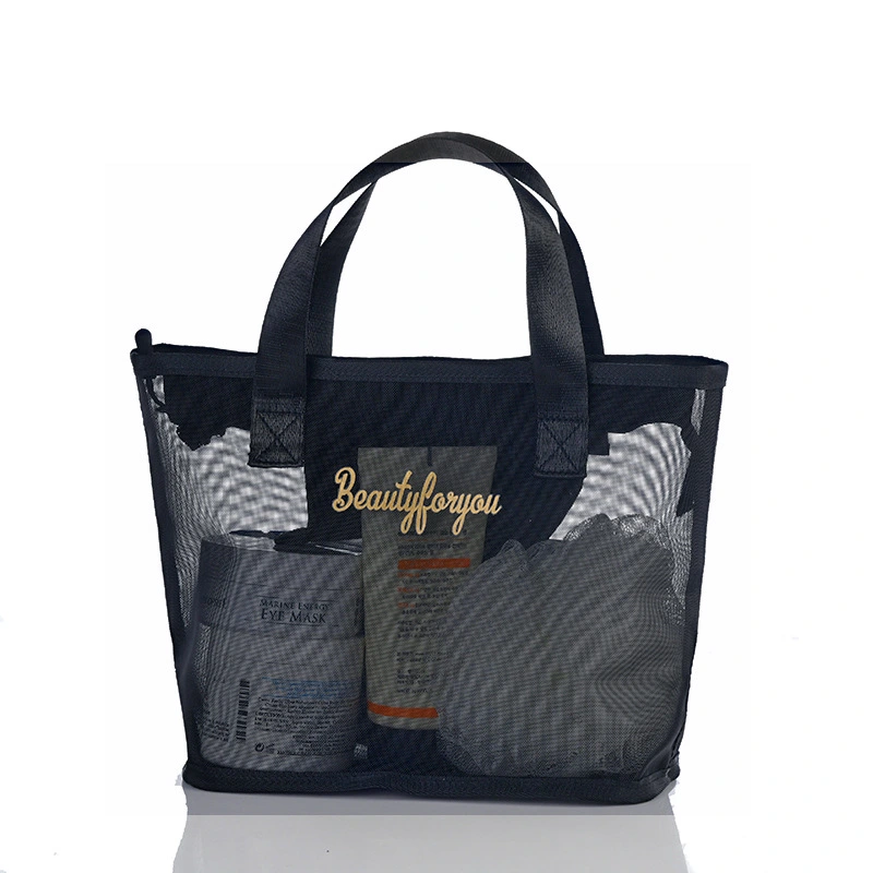 Large-Capacity Mesh Toiletry Bag