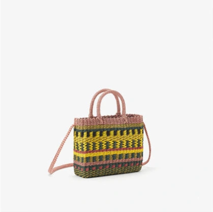 Small Hand Woven Bag In Summer