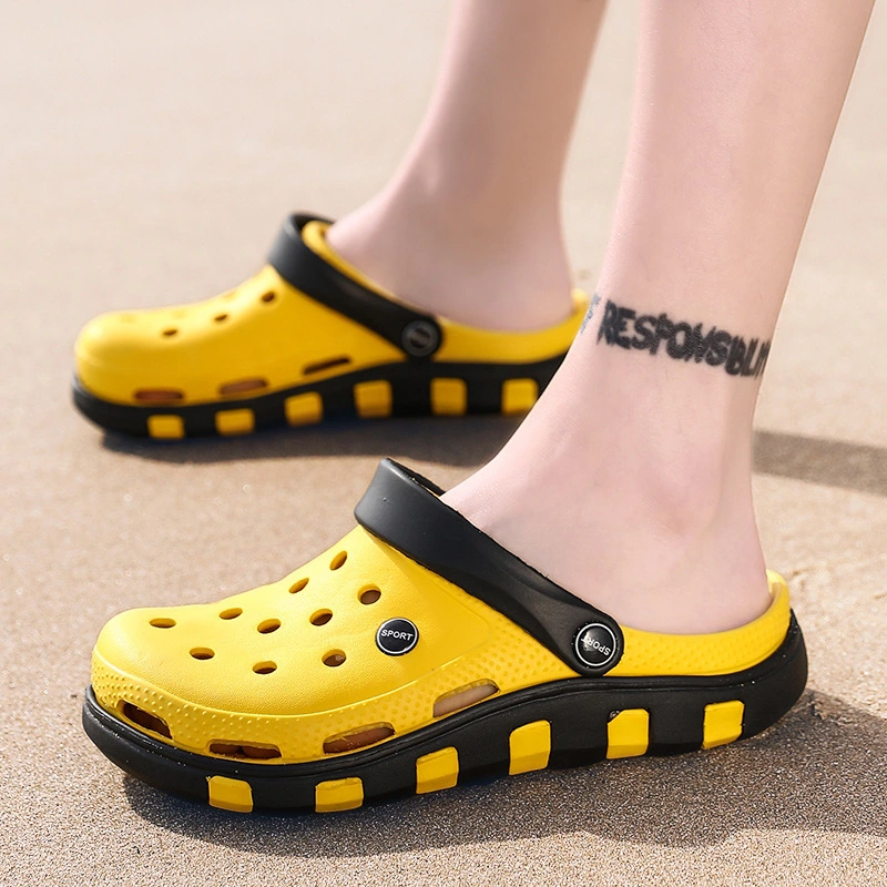 Two Wear Sandals And Slippers Men's Large Size Non-slip Fashion Outer Wear On The Beach