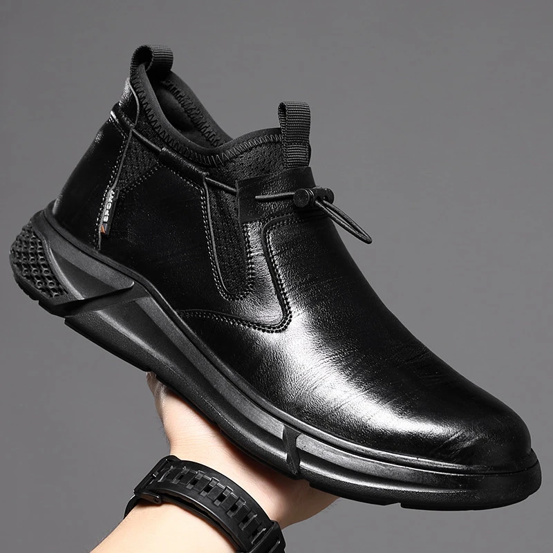 Anti-puncture Men's Lightweight Non-slip Safety Boots Work Shoes