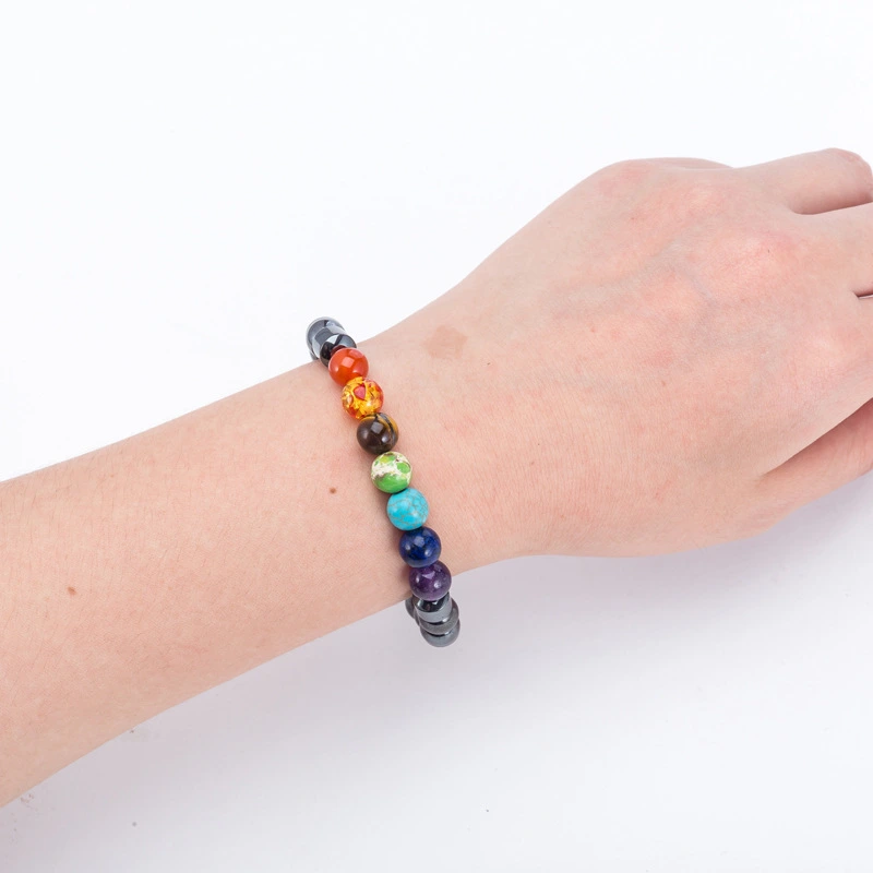 Single Circle Bracelet Black Gallbladder Magnetic Therapy Stone Bracelet Bracelet