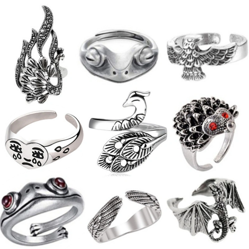 Retro Octopus Ring Foreign Trade Jewelry