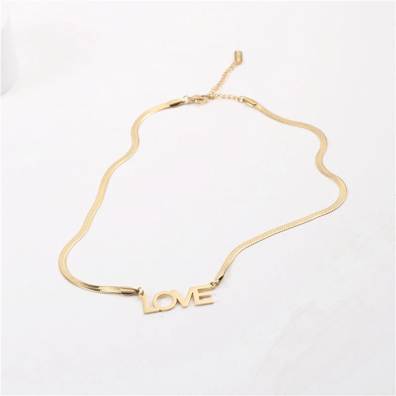 Women's Titanium Steel Necklace Does Not Fade