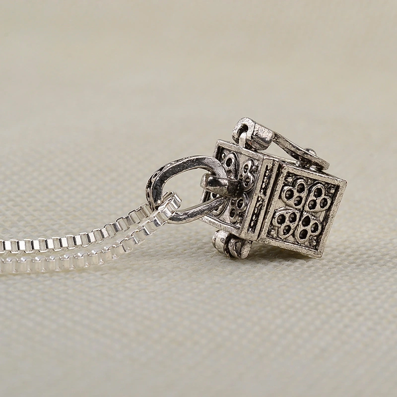 Necklace Keepsake Cremation-Ash Heart-Pendant Stainless-Steel Jewelry Custom Memorial