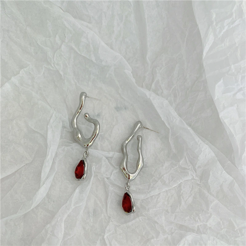 European And American New Gem Earrings