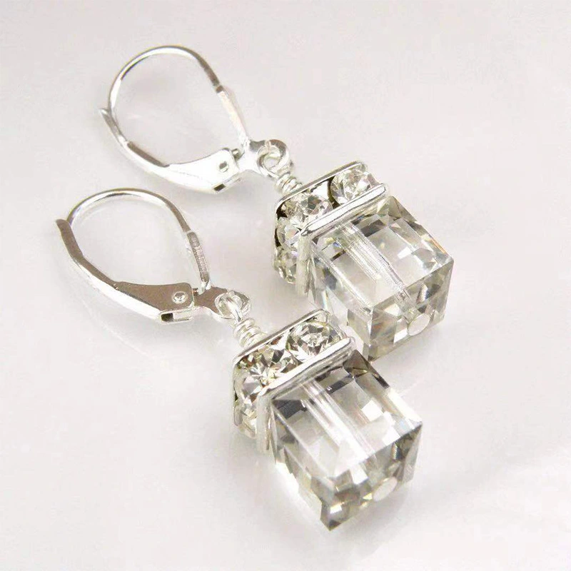 Square Fashion Personality Women's Earrings