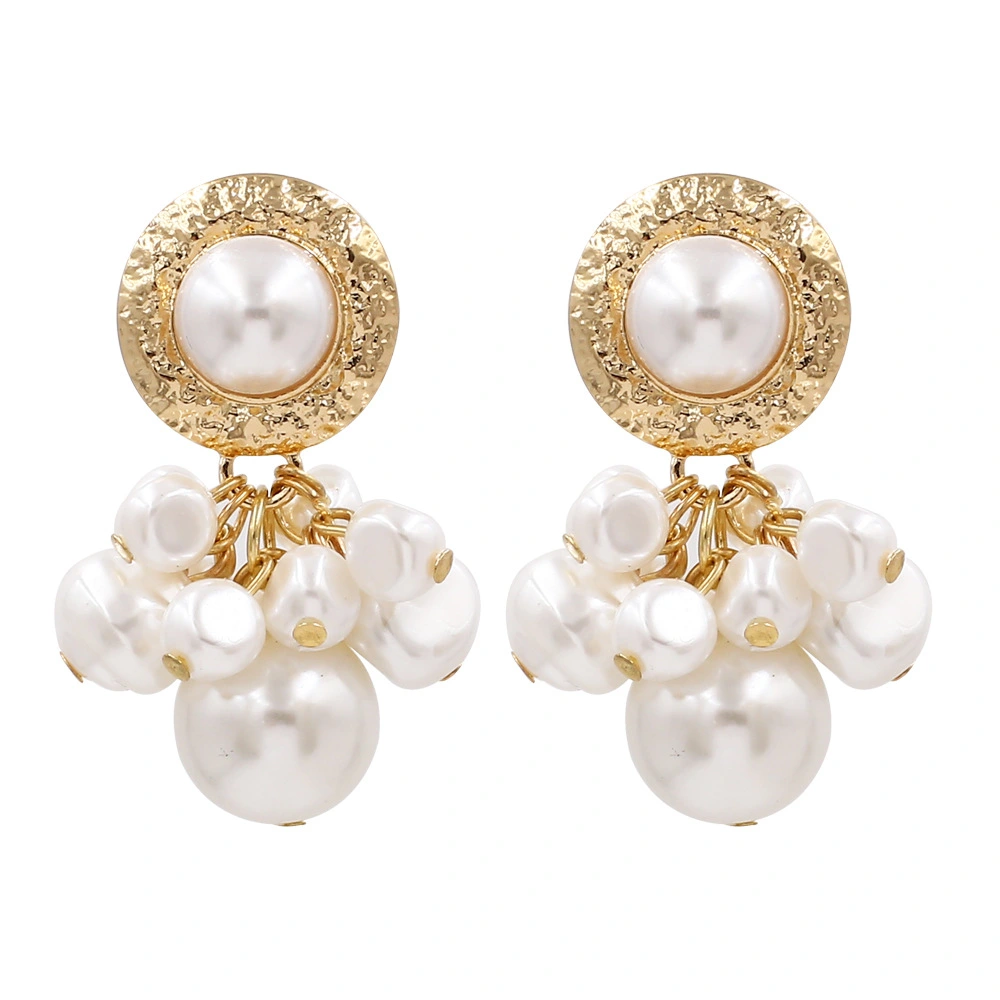 Baroque Style Ladies Pearl Earrings