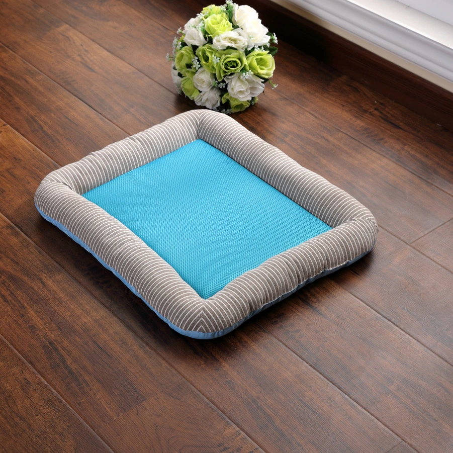Dog Cooling Mat Light Comfortable Summer Sleeping Pad Machine Washable Quick Drying Pet Mattress For Dogs Cats