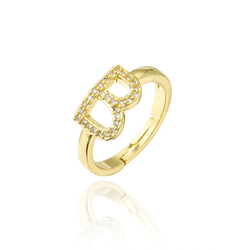 The Opening Of The Letter Ring Can Be Adjusted
