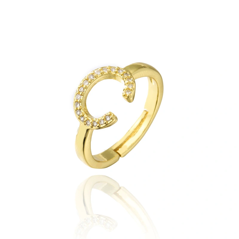 The Opening Of The Letter Ring Can Be Adjusted