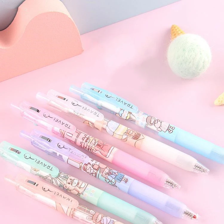 Water Pen Set Girl Student Cute Gel Pen Press