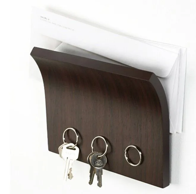 Home Solid Wood Magnet Multifunctional Storage Board Message