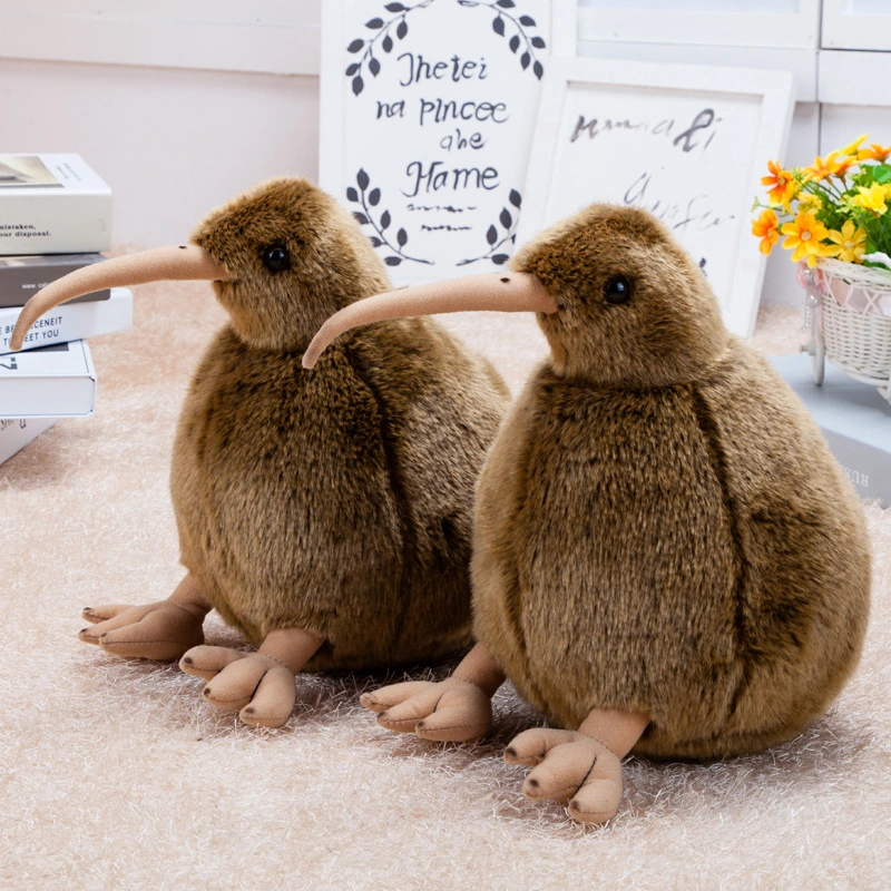 Simulation Kiwi Doll New Zealand National Bird Table