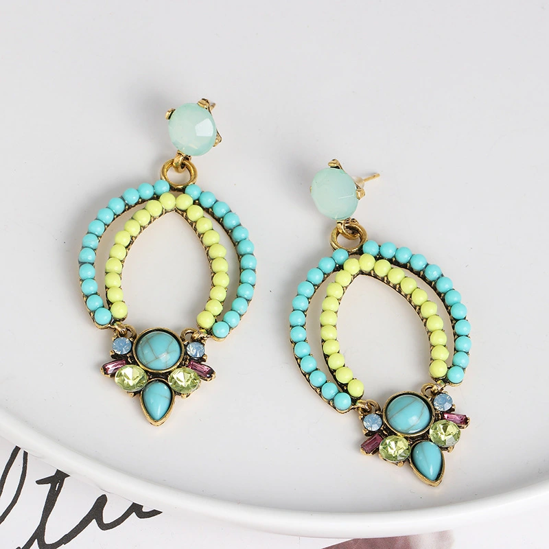 Fashion Rice Beads Jewelry Earrings