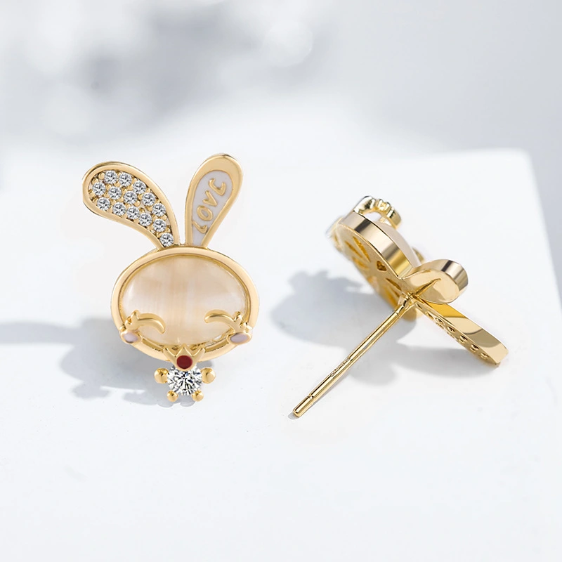 Fashion Design Cute Rabbit Earrings Earrings