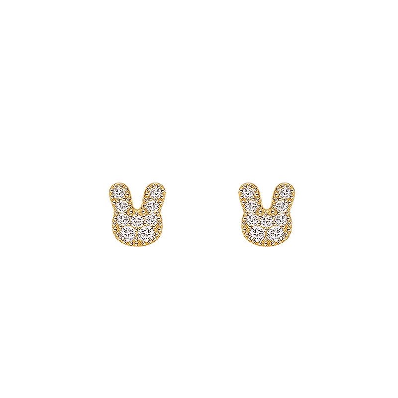 Bunny Earrings Earrings Cute Female Simple