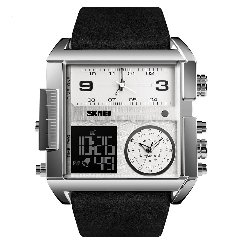 Square Large Dial Watch Men'S Business