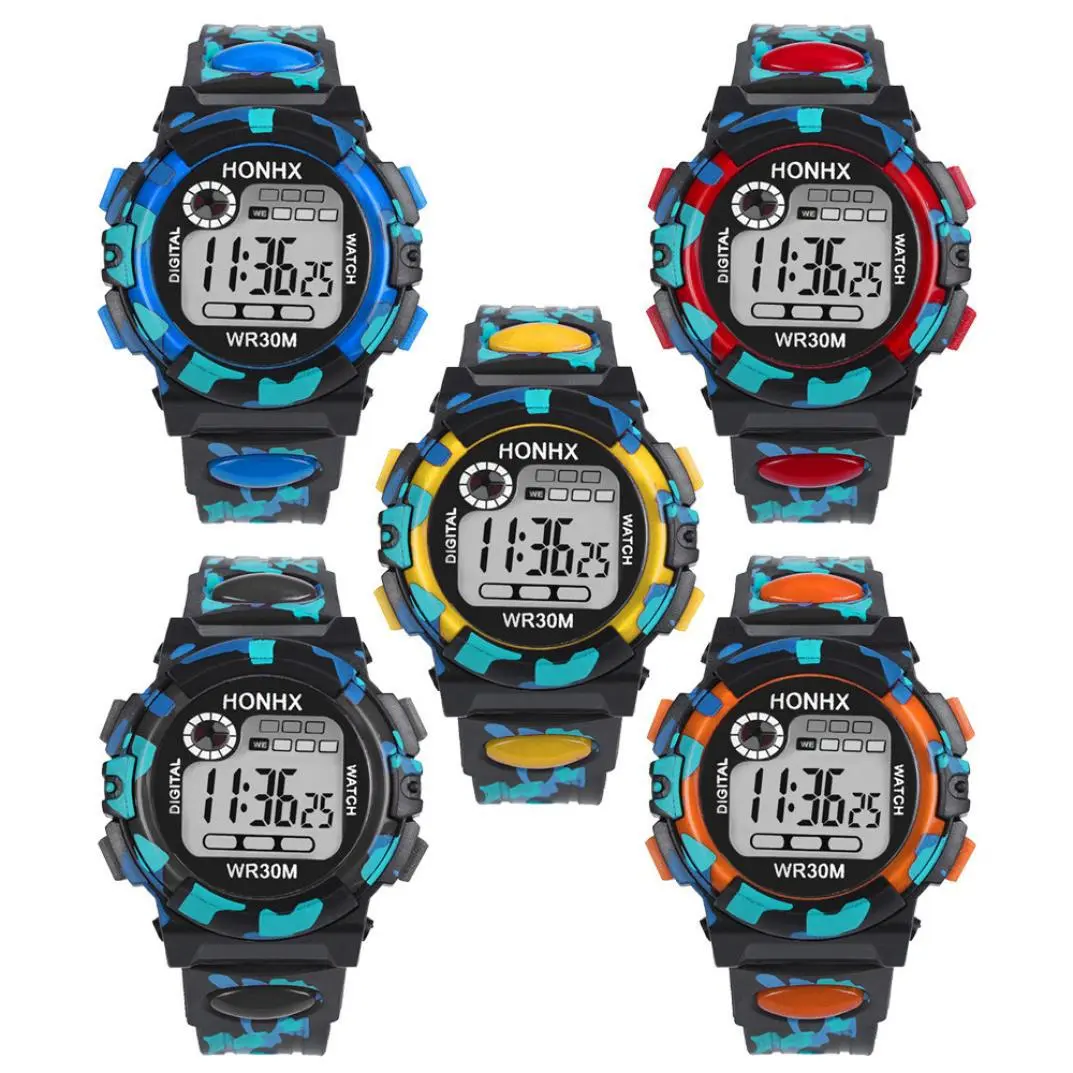 Children's LED Multifunctional Sports Watch