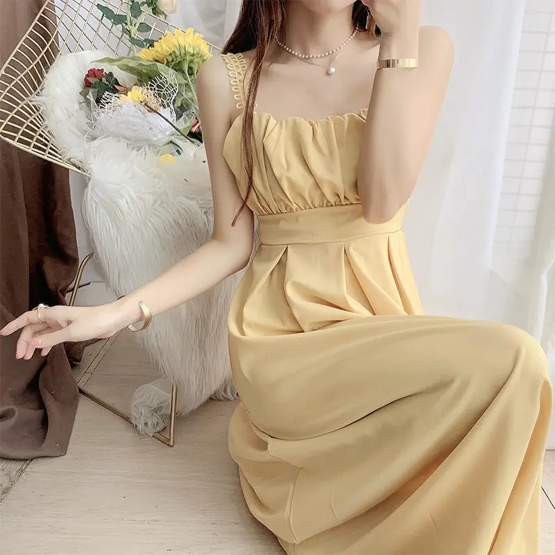 Sling Skirt Dress Female Summer Was Thin Long Skirt