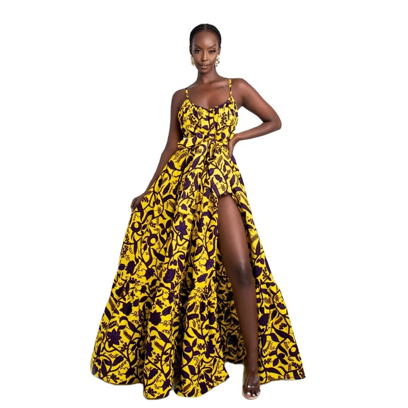 Digital Printing Plus Size Women'S Dress