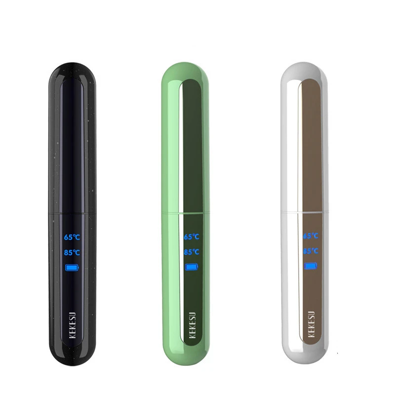 Digital Display Mini Eyelash Curler Electric Heating And Perm Eyelashes