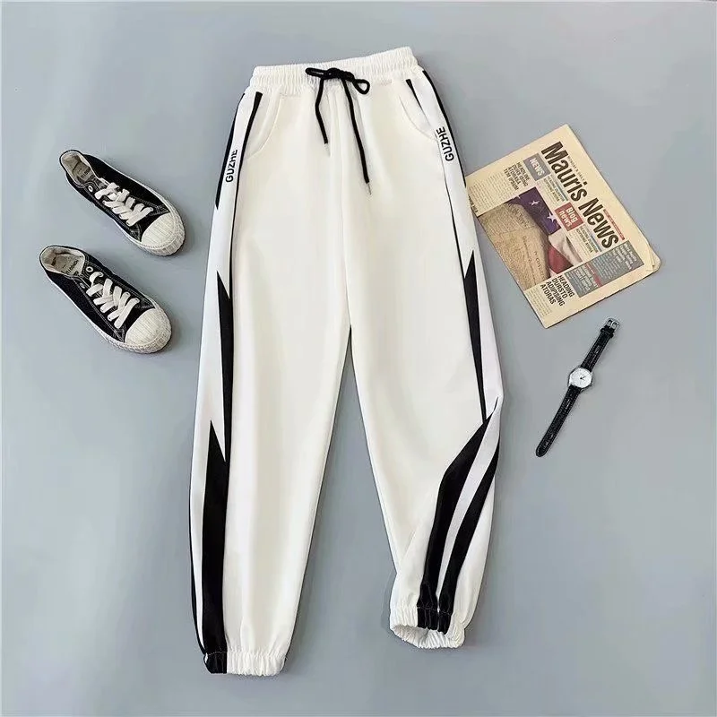 Women'S Loose-Fitting Straight High-Waist Casual Pants