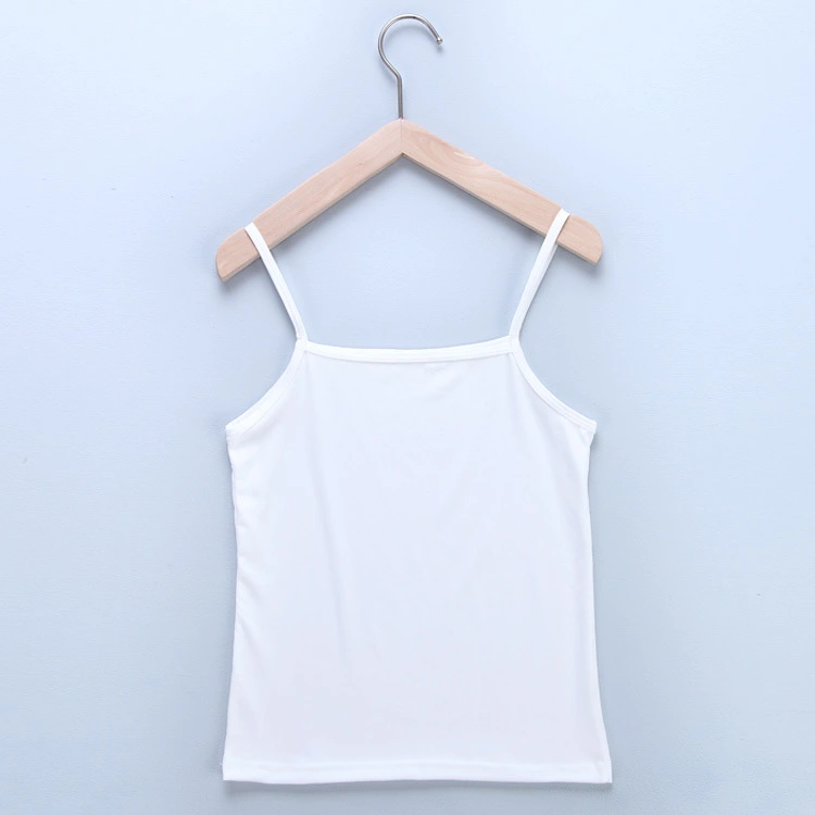Solid Color Small Camisole Bottoming Shirt With A Large Round Neck And All-Match Female