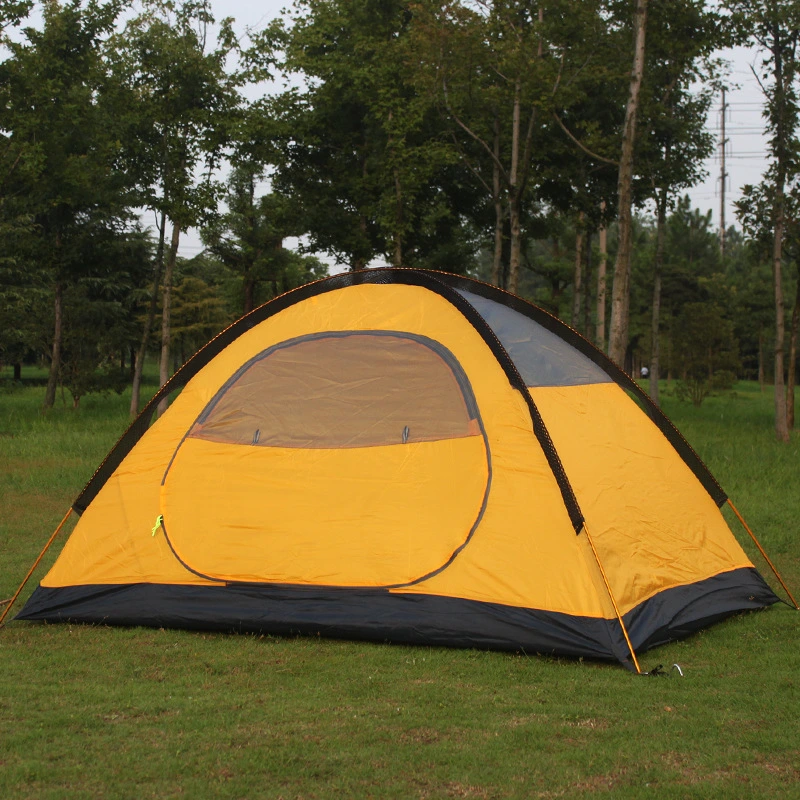 Outdoor Camping Camping Double-layer Aluminum Pole Tent