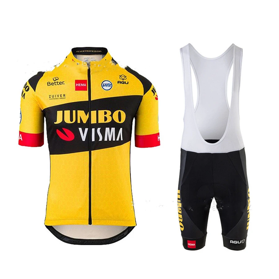 Breathable Cycling Suit Short Sleeve Suit Cross Border Wholesale Strap Cycling Suit