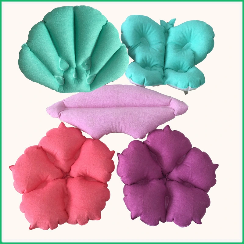 Pvc Plus Terry Cloth Bathroom Inflatable Pillow