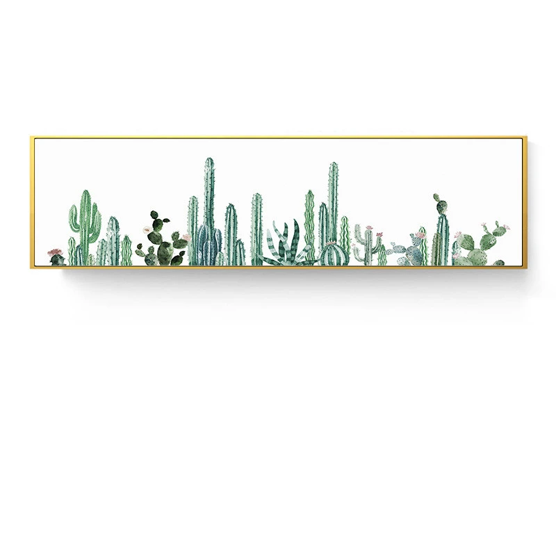 Green Plant Banner Small  Living Room Decoration Painting