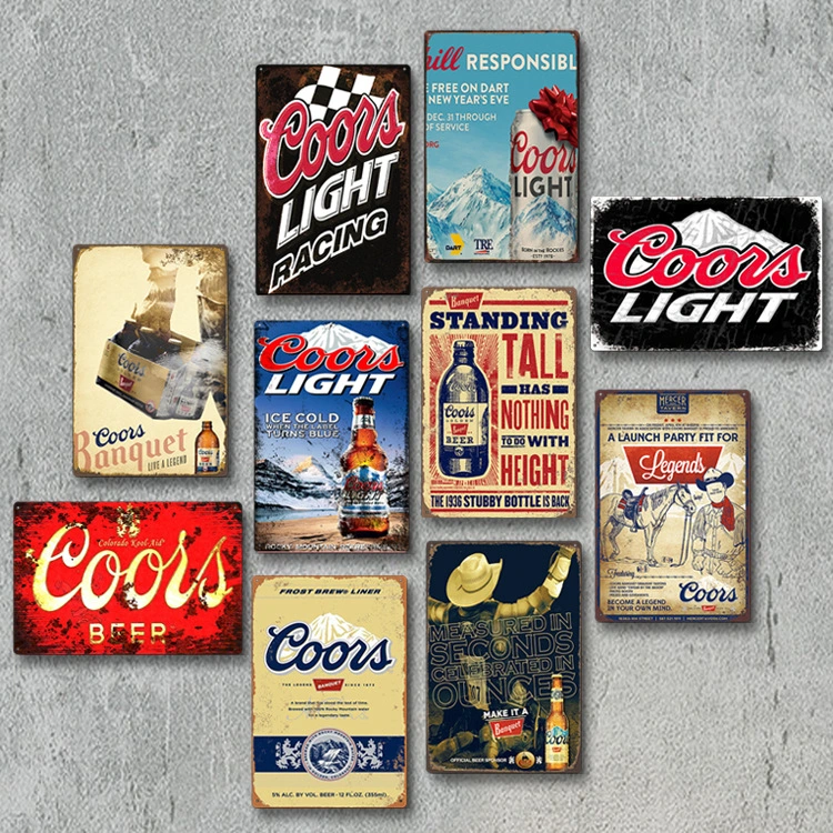 Retro Nostalgic Tin painting license plate wall restaurant pendant wall creative bar wall decoration room wall decoration