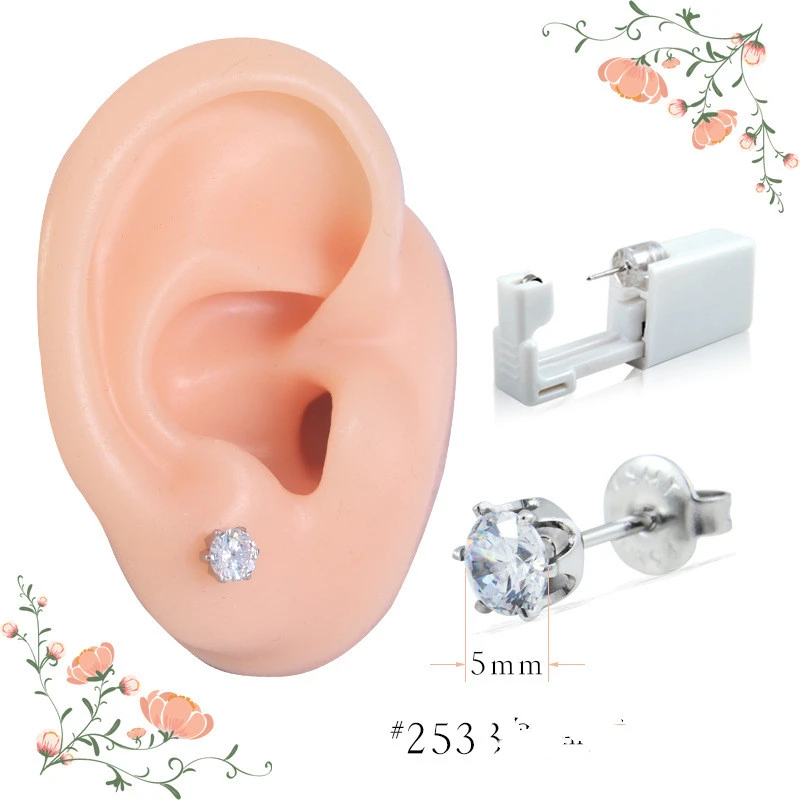Disposable Aseptic Ear Piercing Device For Ear Piercing