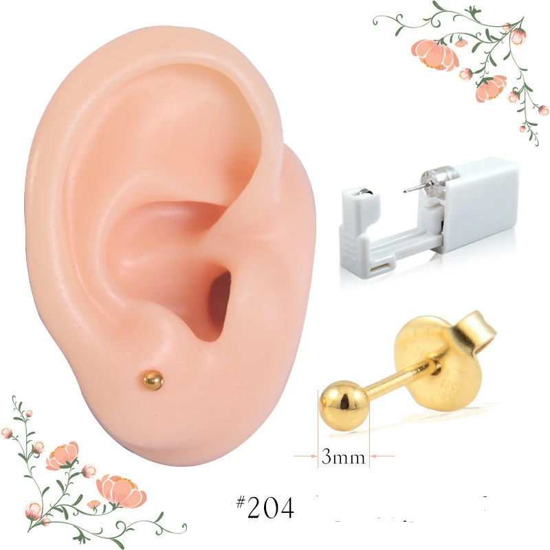 Disposable Aseptic Ear Piercing Device For Ear Piercing