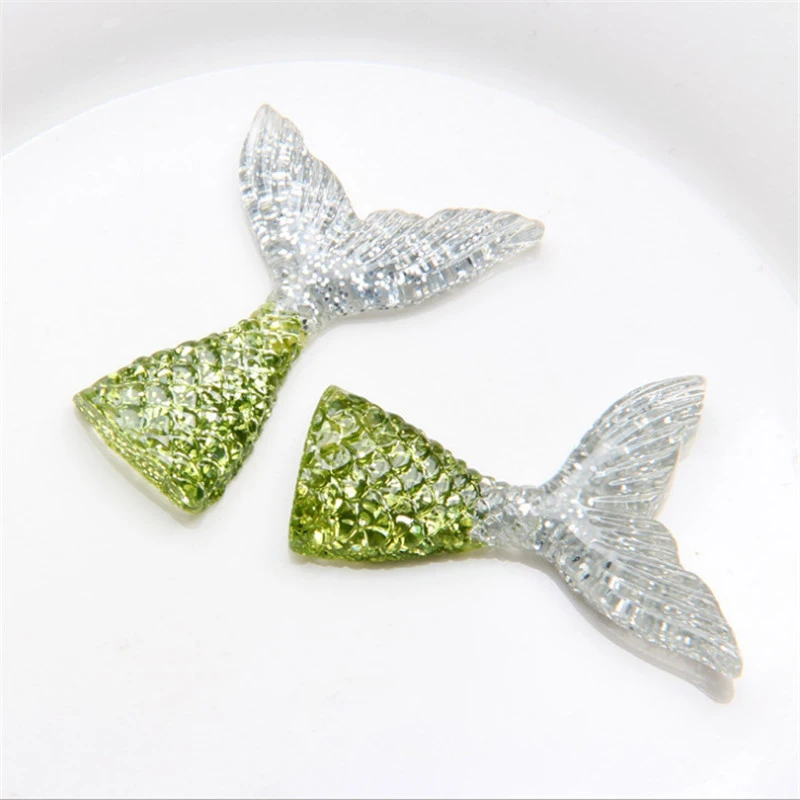 Resin Jewelry Accessories Mermaid Tail