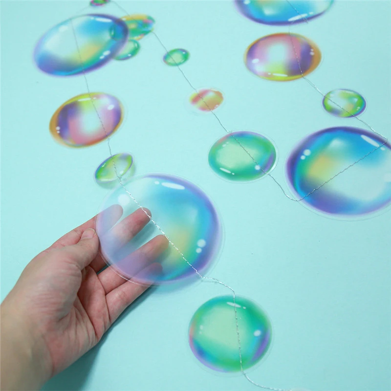 Bubble Pull Flag Pvc Film Background Decoration Decoration
