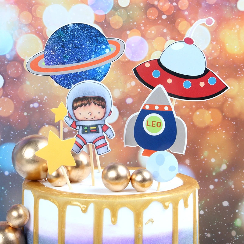 Copyright Cake Decoration Dream Planet Space Style