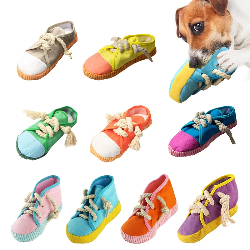 Pet Simulation Canvas Shoes Sounding Toy