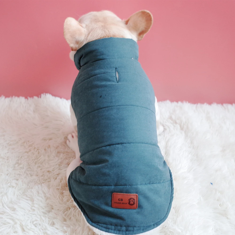 Pet Clothes, Dog Winter Clothes, Thickened Plus Velvet Vest, Warm Cotton Coat, Schnauzer