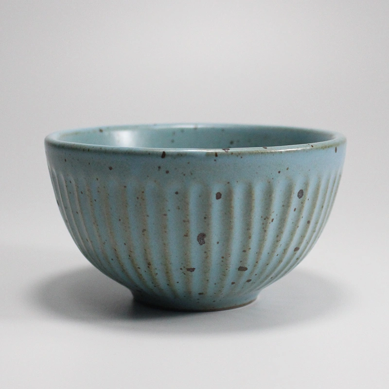 Household Stoneware Bowl Simple And Creative Rice Bowl Ceramic Tableware