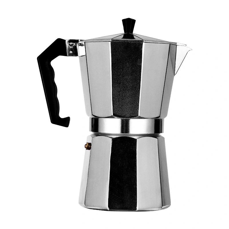 Moka Octagonal Coffee Cup Aluminum Kettle