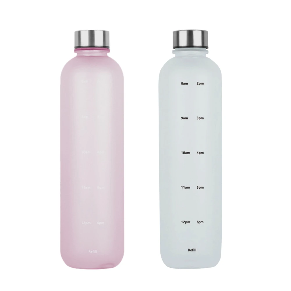 1000ml Space Cup Outdoor Sports Bottle Frosted Cup Student Simple Sports Bottle