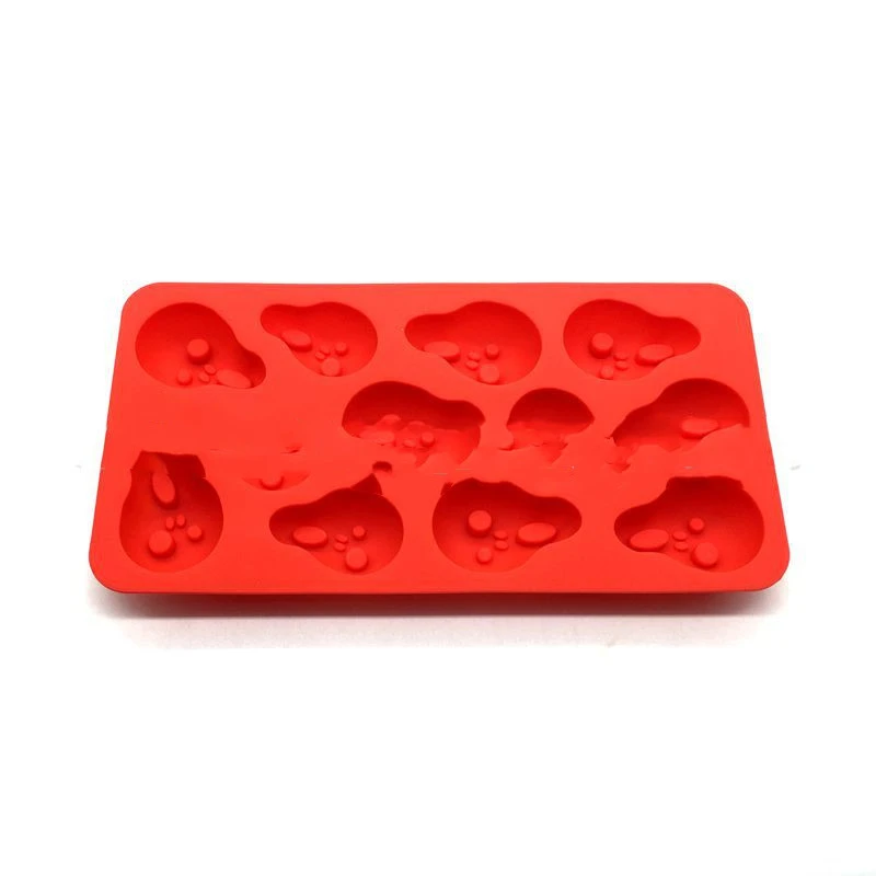 Creative DIY Halloween Screaming Ice Tray Screaming Silicone Ice Tray