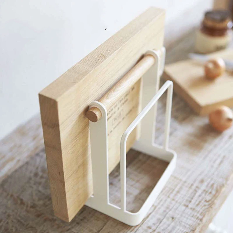 Chopping Board Rack, Cutting Board Storage Rack, Multi-layer Floor Kitchen Shelf, Cutting Board, Pot Cover Rack Type