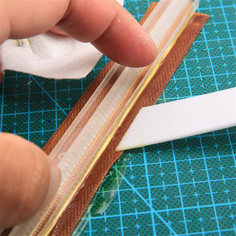 Handmade DIY Leather Goods Handmade Acrylic Zipper Gluing Tool